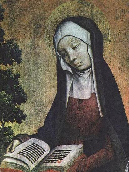 unknow artist A Saint with a Book. oil painting image